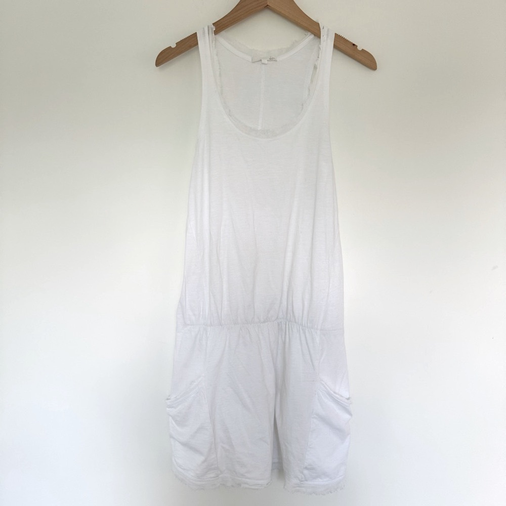 SKIN Cotton Tank mini dress